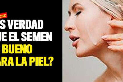 el semen es bueno para la piel