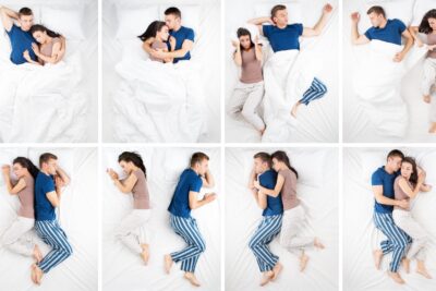 posiciones para dormir en pareja y sus significados
